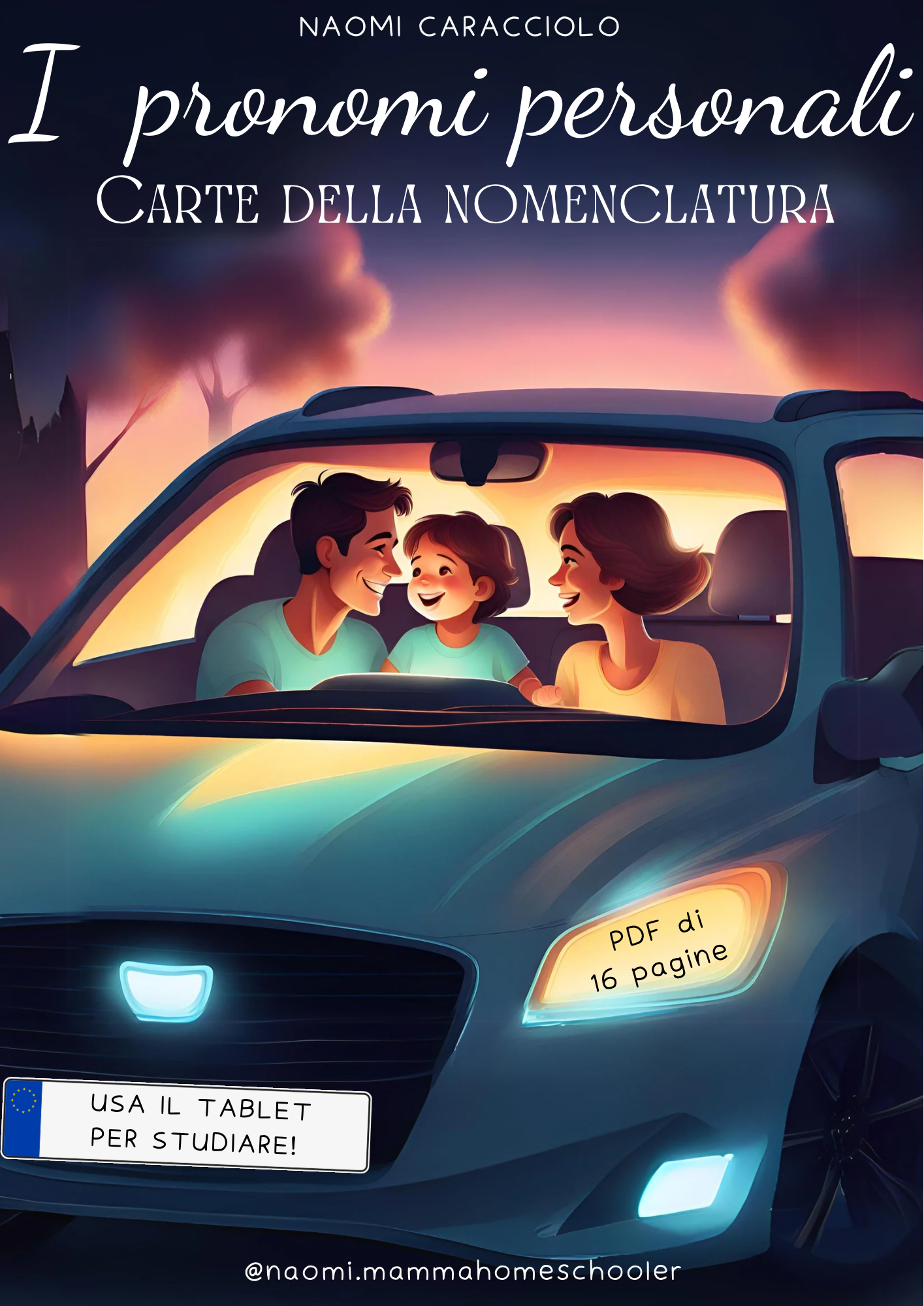 CARTE DELLA NOMENCLATURA 🃏 su I pronomi personali