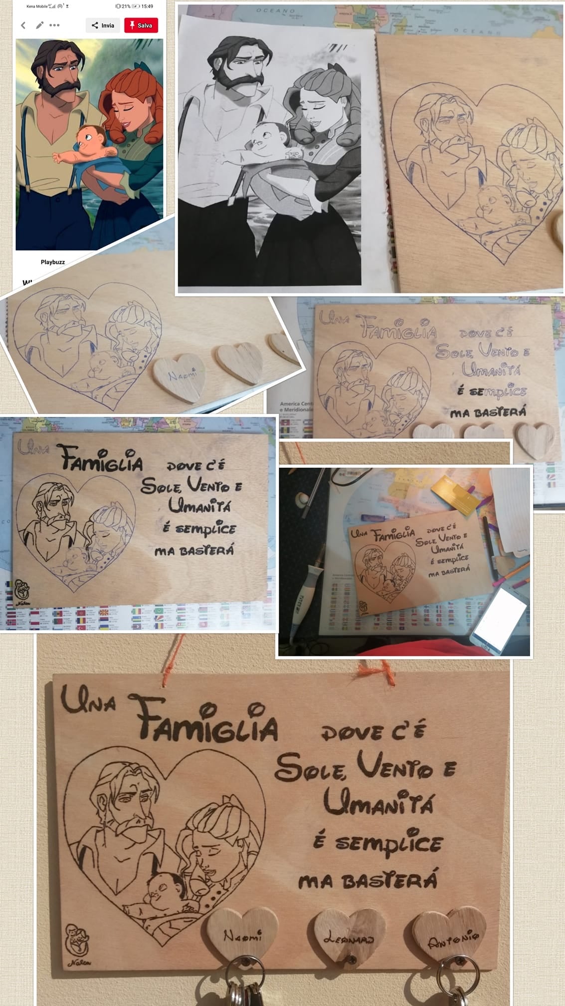 Fuori porta personalizzato