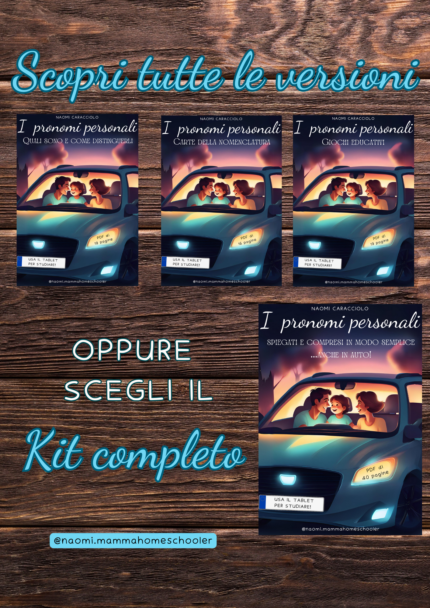 I pronomi personali - Spiegazione