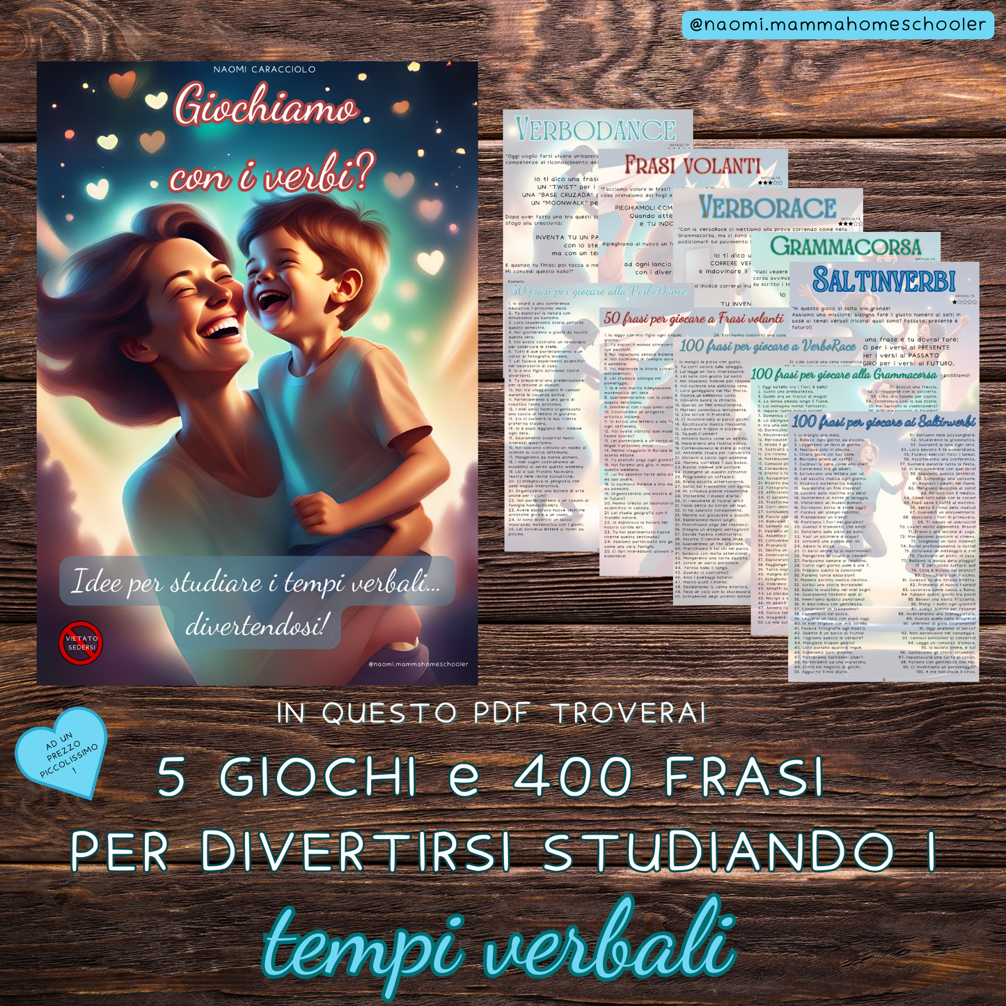 Giochiamo con i verbi? Idee per studiare i tempi verbali…divertendosi!