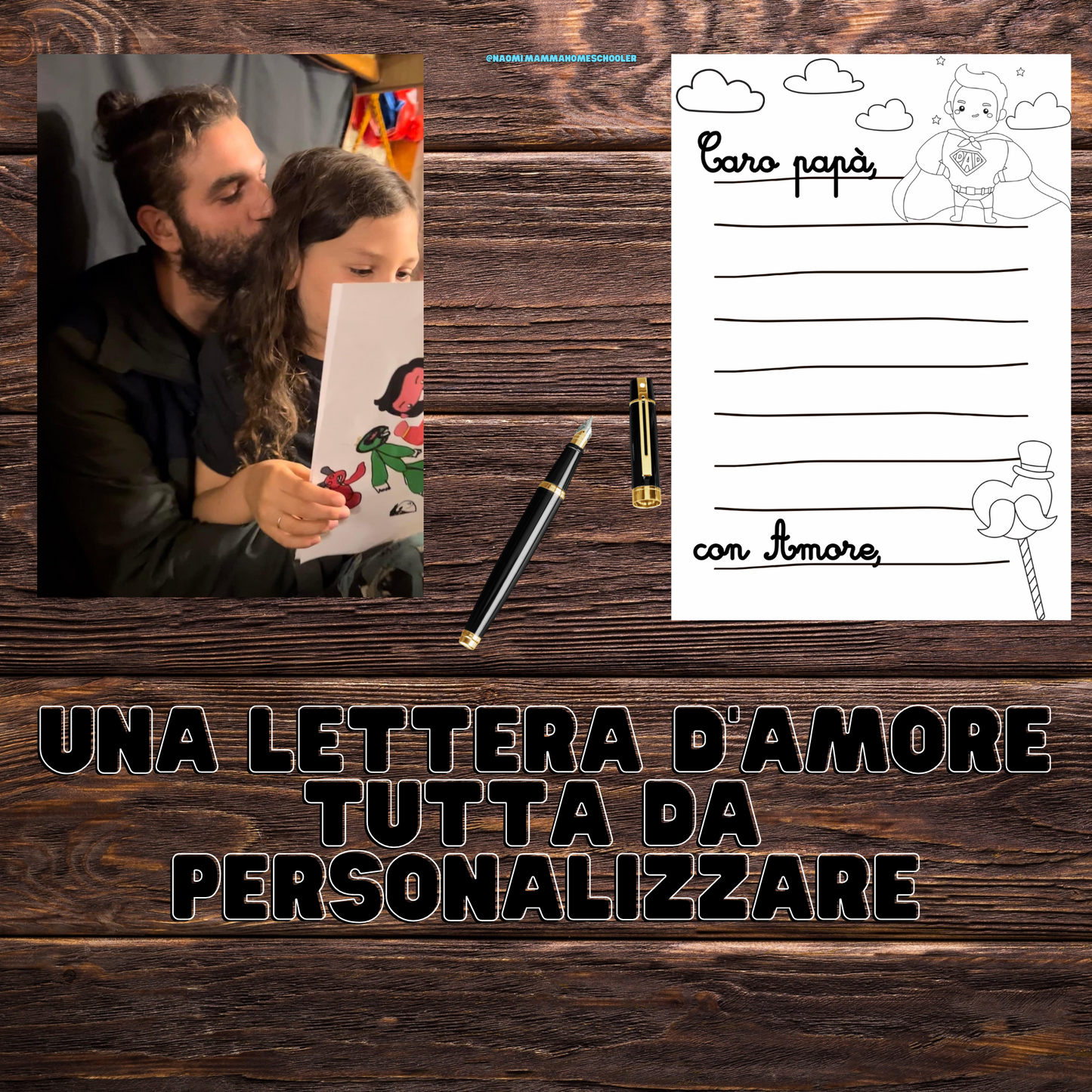 Super Papà - pdf regalo per ogni occasione (Femminuccia)